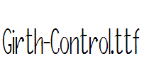 Girth-Control.ttf