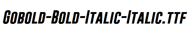 Gobold-Bold-Italic-Italic.ttf