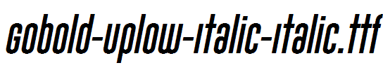 Gobold-Uplow-Italic-Italic.ttf