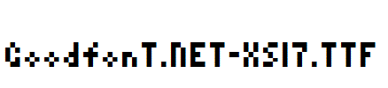 GoodfonT.NET-XS17.ttf