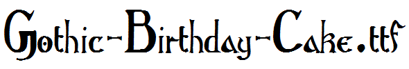 Gothic-Birthday-Cake.ttf