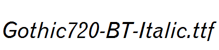 Gothic720-BT-Italic.ttf