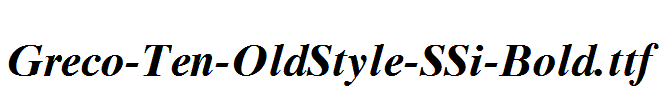 Greco-Ten-OldStyle-SSi-Bold.ttf