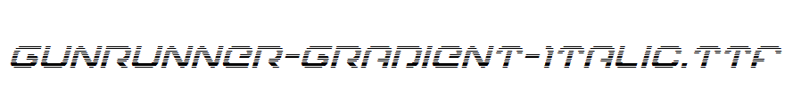 Gunrunner-Gradient-Italic.ttf