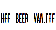 HFF-Beer-Van.otf