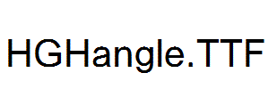 HGHangle.ttf