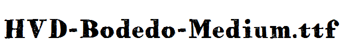 HVD-Bodedo-Medium.ttf