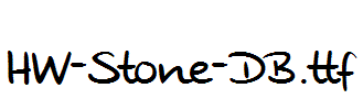 HW-Stone-DB.ttf