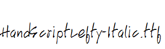 HandScriptLefty-Italic.ttf