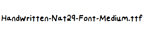 Handwritten-Nat29-Font-Medium.ttf