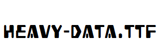 Heavy-Data.ttf
