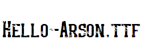 Hello-Arson.ttf