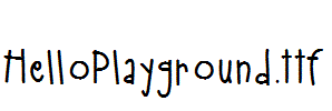 HelloPlayground.ttf
