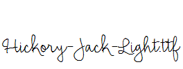 Hickory-Jack-Light.ttf