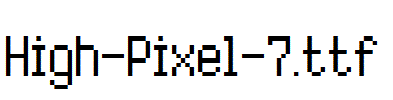 High-Pixel-7.ttf