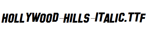 Hollywood-Hills-Italic.ttf