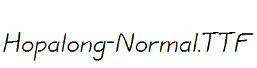 Hopalong-Normal.ttf