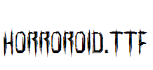 Horroroid.ttf