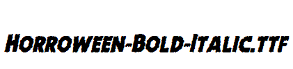 Horroween-Bold-Italic.ttf