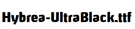 Hybrea-UltraBlack.ttf