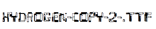 Hydrogen-copy-2-.ttf