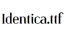 Identica.ttf