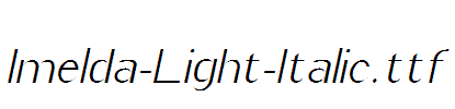Imelda-Light-Italic.ttf
