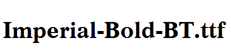Imperial-Bold-BT.ttf