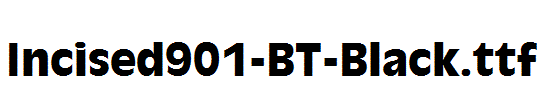 Incised901-BT-Black.ttf