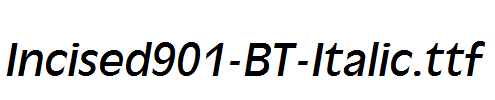Incised901-BT-Italic.ttf