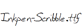 Inkpen-Scribble.ttf