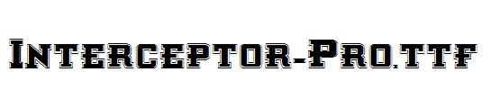Interceptor-Pro.ttf