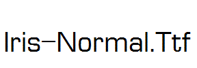 Iris-Normal.ttf