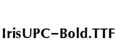 IrisUPC-Bold.ttf
