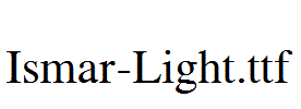 Ismar-Light.ttf