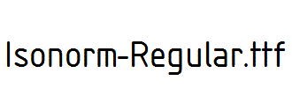 Isonorm-Regular.ttf