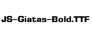JS-Giatas-Bold.ttf