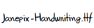 Janepix-Handwriting.ttf