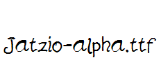 Jatzio-alpha.ttf