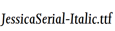 JessicaSerial-Italic.ttf