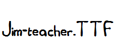 Jim-teacher.ttf