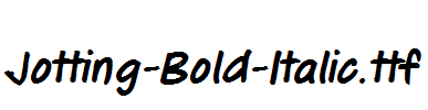 Jotting-Bold-Italic.ttf