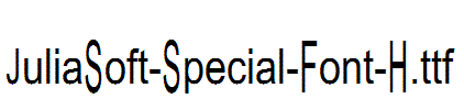 JuliaSoft-Special-Font-H.ttf