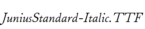 JuniusStandard-Italic.ttf