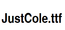 JustCole.ttf