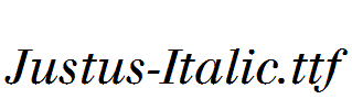 Justus-Italic.ttf