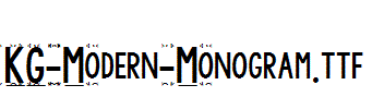 KG-Modern-Monogram.ttf