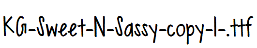 KG-Sweet-N-Sassy-copy-1-.ttf