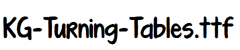 KG-Turning-Tables.ttf