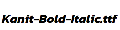 Kanit-Bold-Italic.ttf